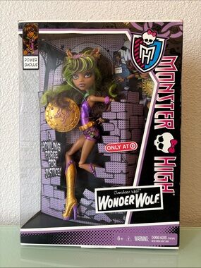 2012 Monster High Clawdeen Wolf Wonder Wolf Doll - Power Ghouls
